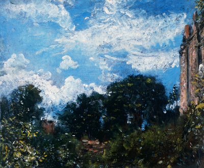Ég és fák tanulmányozása (olaj, vászon) alkotó: John Constable