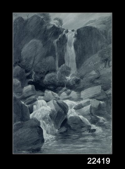 Taylor Ghyll, Sty Head, Borrowdale, 1806 alkotó: John Constable