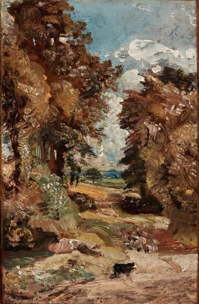 A gabonaföld alkotó: John Constable