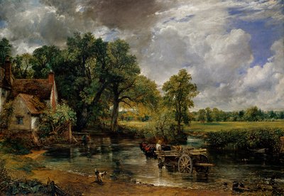 The Hay Wain, 1821 alkotó: John Constable