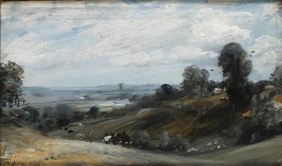 Dedham völgye Langhamből, 1812 alkotó: John Constable