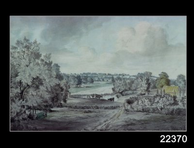 A Stour völgye, a távolban Langham templommal alkotó: John Constable