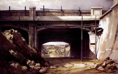 Hampstead Road Bridge alkotó: John Cooke Bourne