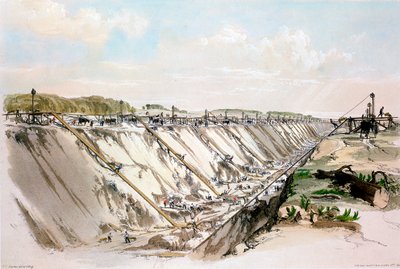 Tringvágás, London & Birmingham Railway, 1837. június 17., 1839 alkotó: John Cooke Bourne