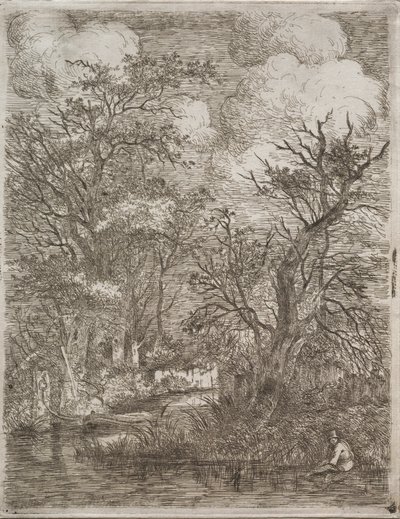 A malmok háta, c. 1812-1813. alkotó: John Crome