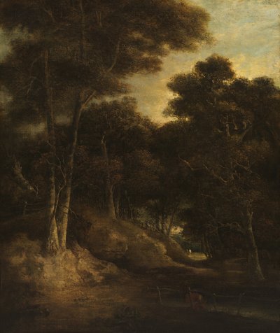 Táj - Erdő széle, 1800-20 körül alkotó: John Crome