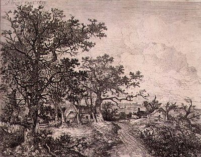 Közel Horsham, kocsma. J. & W. Freeman alkotó: John Crome