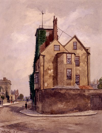 Canonbury Tower, Islington, London, 1887 alkotó: John Crowther