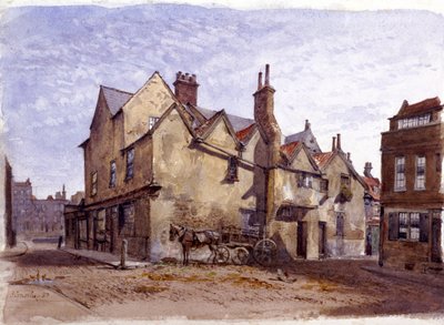 Cromwell House, Smithfield, London, 1880 alkotó: John Crowther