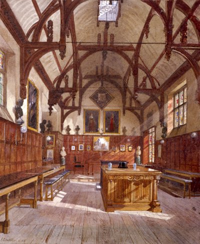 Staple Inn Hall, London, 1882 alkotó: John Crowther