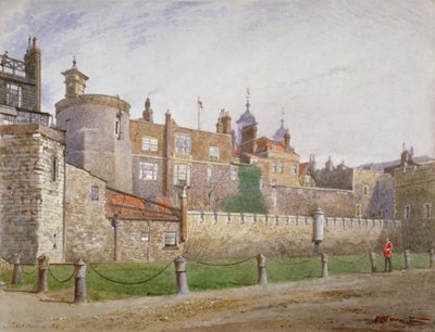 Tower of London, Stepney, London, 1883 alkotó: John Crowther
