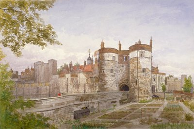 Tower of London, Stepney, London, 1883 alkotó: John Crowther