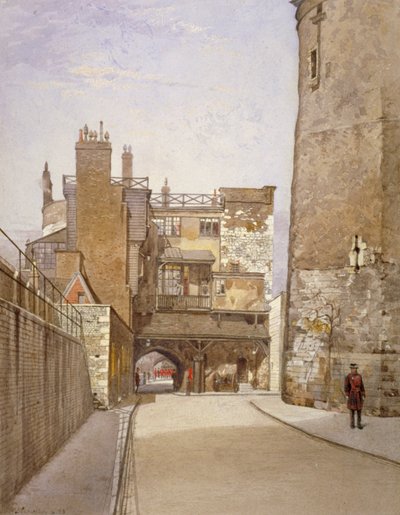 Tower of London, Stepney, London, 1883 alkotó: John Crowther