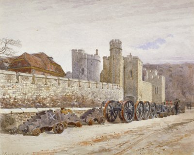 Tower of London, Stepney, London, 1883 alkotó: John Crowther