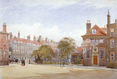 Kilátás a New Innre, Wych Street, Westminster, London, 1882. alkotó: John Crowther