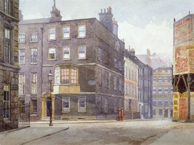 Kilátás a Howard Street és a Norfolk Street találkozásáról, London, 1880 alkotó: John Crowther