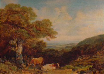 "Táj szarvasmarhákkal", 1847, 1935 alkotó: John Dearman
