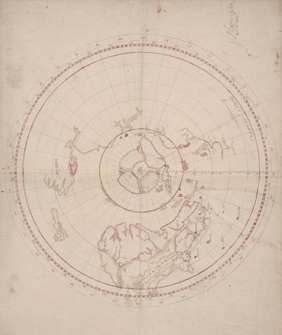 Humfray Gylbert Ritter seine Urkunde, ca. 1582 von John Dee