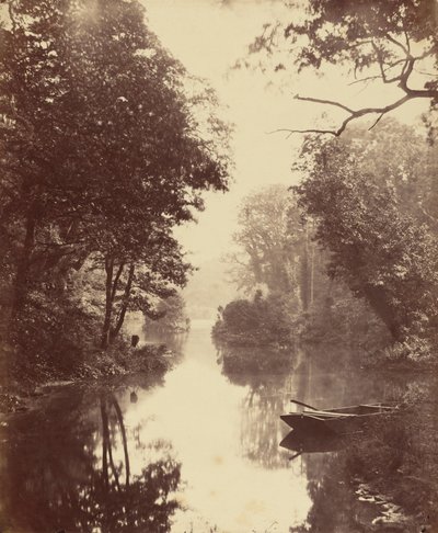 Nyári este, Penllergare alkotó: John Dillwyn Llewelyn