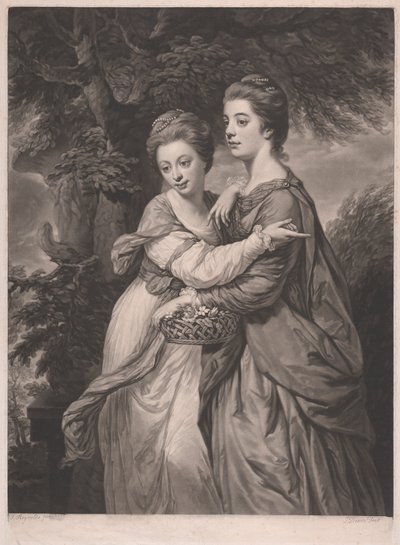 Miss Emma és Miss Elizabeth Crewe alkotó: John Dixon