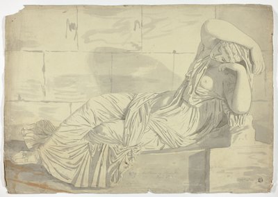 Ariadné szobra után alkotó: John Downman
