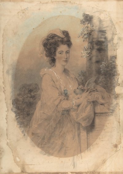 Isabella Hunter, a művész unokatestvére, 1781. alkotó: John Downman