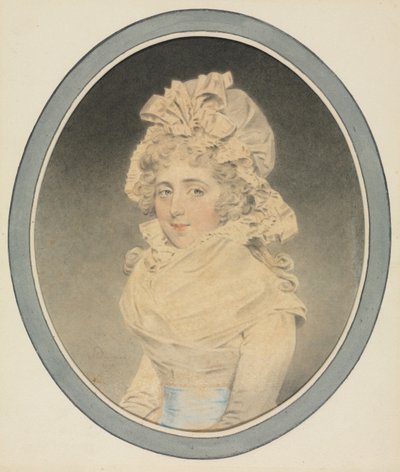 Lady Caroline Wrottesley, 1792. alkotó: John Downman