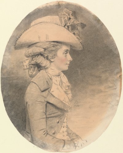 Mrs. Ives Cattonból alkotó: John Downman