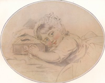 A honvéd arcképe. Henry Burrell gyermekként, 1784, 1917 alkotó: John Downman