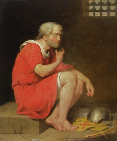 Robert (kb.1054-1134) Normandia hercege a börtönben alkotó: John Downman