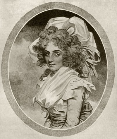 Sarah Siddons, vésett Peltro W. Tomkins, Alfred Whitman „The Print-Collector