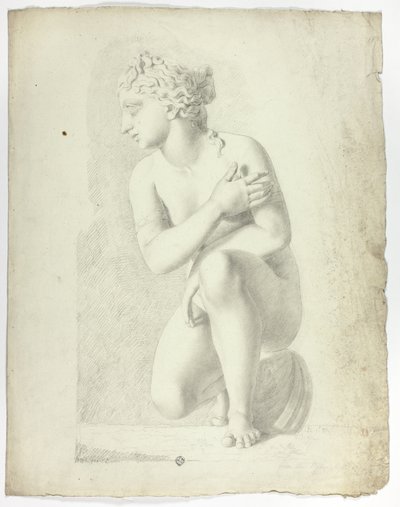 Guggoló Vénusz szobra alkotó: John Downman
