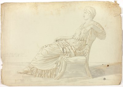 Agrippina ősi szobra alkotó: John Downman