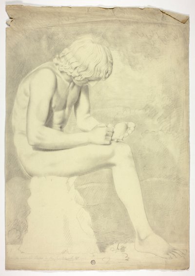 A Spinario után alkotó: John Downman