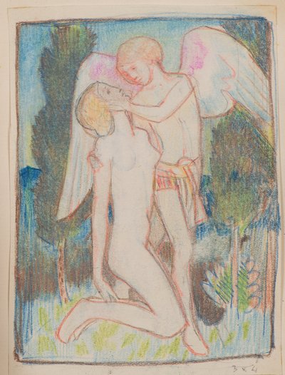 Elmúló szerelem (ceruza) alkotó: John Duncan