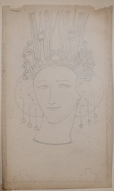 Maeve (ceruza) alkotó: John Duncan