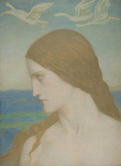 A soha el nem készült Vénusz, 1910-20 (tempera vásznon) alkotó: John Duncan
