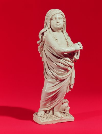 Lydia Dwight feltámadt, 1674 (léc-mázas kőedény) alkotó: John Dwight