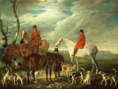 A találkozás, Melton Mowbray alkotó: John E. Ferneley