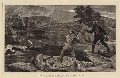 A művész A dombok felett és messze földön alkotó: John Evan Hodgson