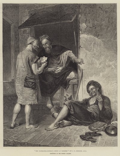 A tangeri postafőnöki hivatal alkotó: John Evan Hodgson