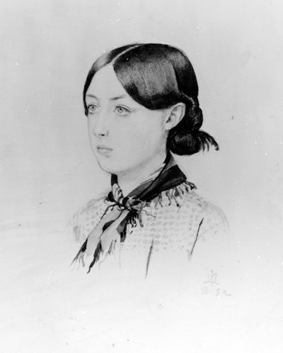 Ann Lynn, 1852 (wc papíron) alkotó: John Everett Millais