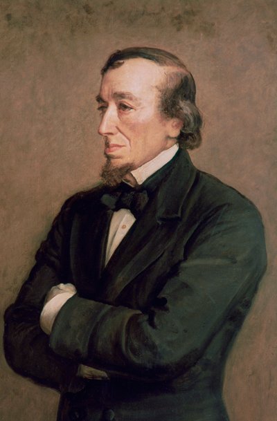 Benjamin Disraeli, Beaconsfield grófja, részlet, 1881 alkotó: John Everett Millais