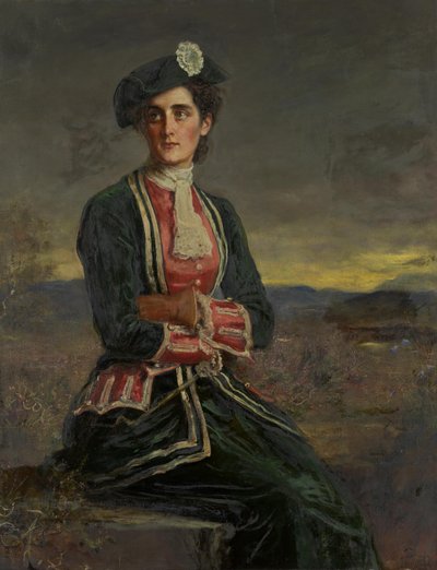 Diana Vernon alkotó: John Everett Millais