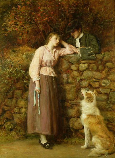 Effie Deans, Sir Walter Scott "The Heart of Midlothian" című művéből, 1877 alkotó: John Everett Millais