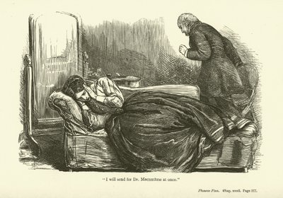 Illusztráció Phineas Finn számára, Anthony Trollope alkotó: John Everett Millais