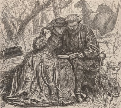 Illusztráció: Annes nővér próbaidő, 1850-1890, 1923 alkotó: John Everett Millais