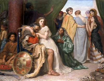 „Jefta”, 1867 alkotó: John Everett Millais