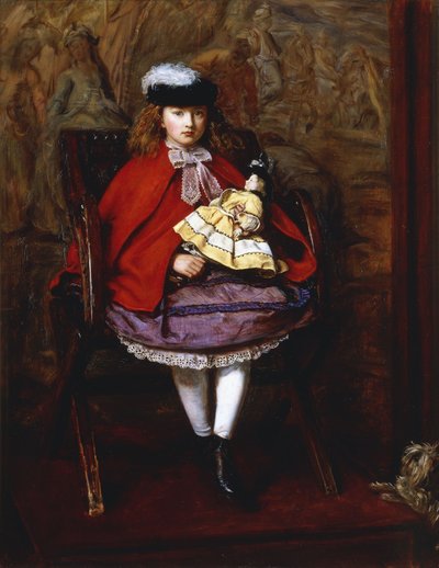 Lilly, John Noble lánya, 1864 alkotó: John Everett Millais