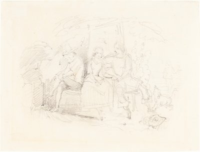 Szerelmesek egy fa alatt alkotó: John Everett Millais